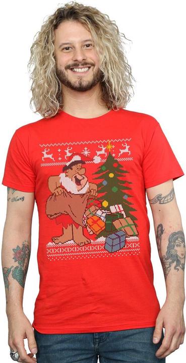 Immagine prodotto The Flintstones Christmas Fair Isle Maglietta Uomo (3XL)