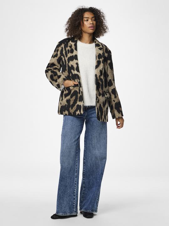 Produktbild Pieces PCDEMI LEOPRINT Einreihiger Blazer (L)