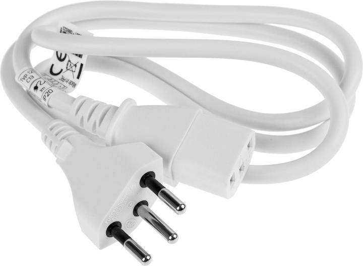 Image du produit Furber.power Câble d'alimentation C13-T12 10 m Blanc (10 m)