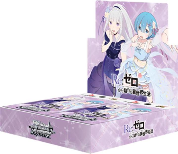 Produktbild Bushiroad Re:Zero- Starting Life in Another World Vol.3 Booster Display (12) - Weiss Schwarz TCG - JP (Japanisch, Booster Display)