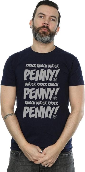 Immagine prodotto Dam Maglietta Uomo Sheldon Knock Knock Penny (L)
