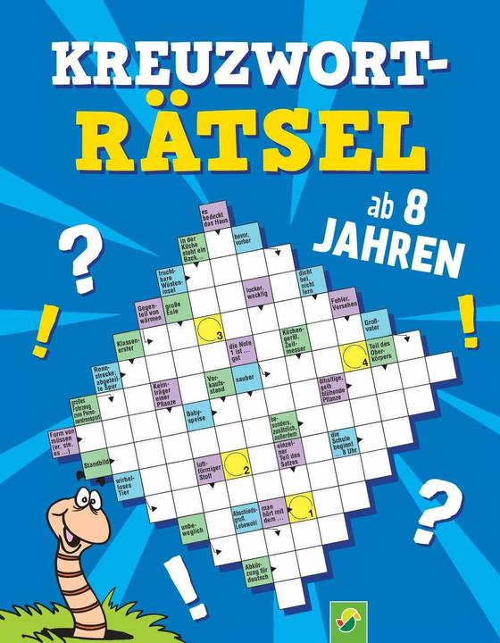 Produktbild Kreuzworträtsel ab 8 Jahren (Deutsch, Schwager & Steinlein Verlag, 2023)