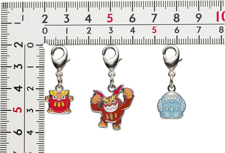 Immagine prodotto Pokémon Pokemon Center - Portachiavi Darumaka, Darmanitan - 3 pezzi
