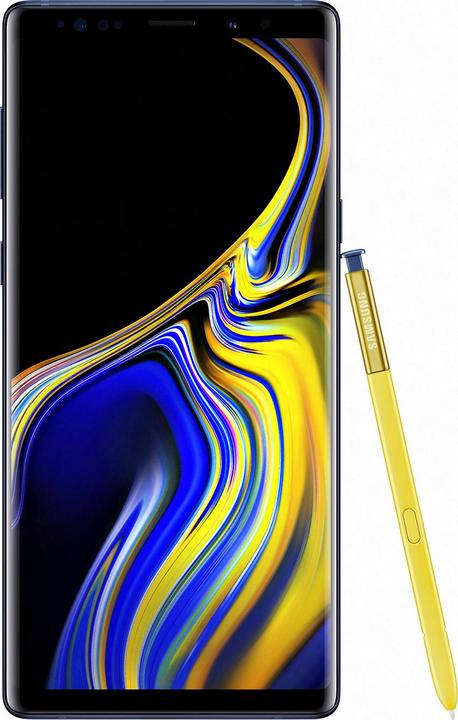 Image du produit Samsung Galaxy Note 9 EU (128 Go, Ocean Blue, 6.40", Double SIM hybride, 12 Mpx, 4G)