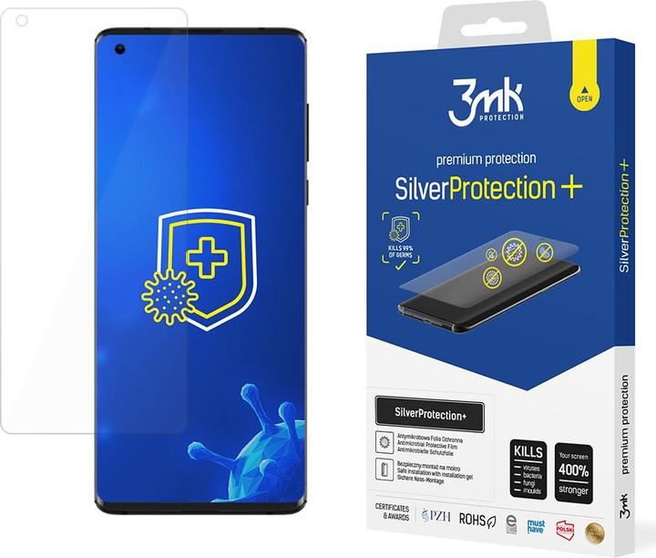 Immagine prodotto 3MK Sidabrinis Protect+ Motorola Edge Folia Antimikrobowa montowana na mokro (1 Pezzo/i, Motorola Edge)