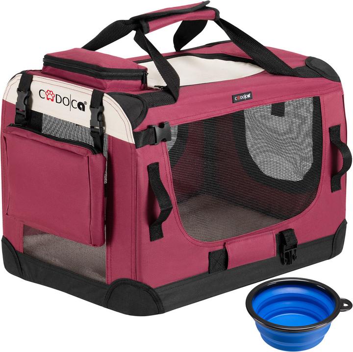 Immagine prodotto Cadoca Trasportino per Animali S/M/L/XL/XXL (Cane, Pieghevole, Lavabile)