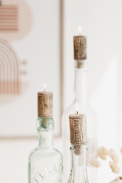 Immagine prodotto Uberstar Set di 4 candele in sughero per vino (4 pz.)