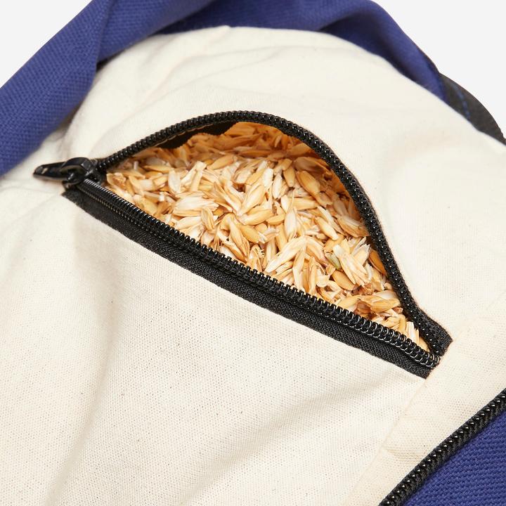 Produktbild Kimjaly Kissen rund für Yoga und Meditation Dinkelfüllung Zafu - dunkelblau