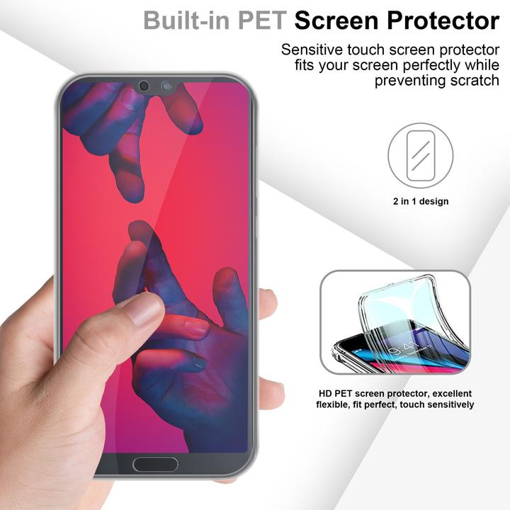 Produktbild Cadorabo TPU Hülle 360 Grad Case (Huawei P20 Pro, Huawei P20 Plus)