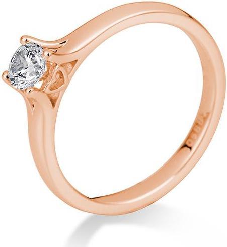 Actual product image Breuning 4 prong set from 0.40 ct. (57, 585/14 K Gold)