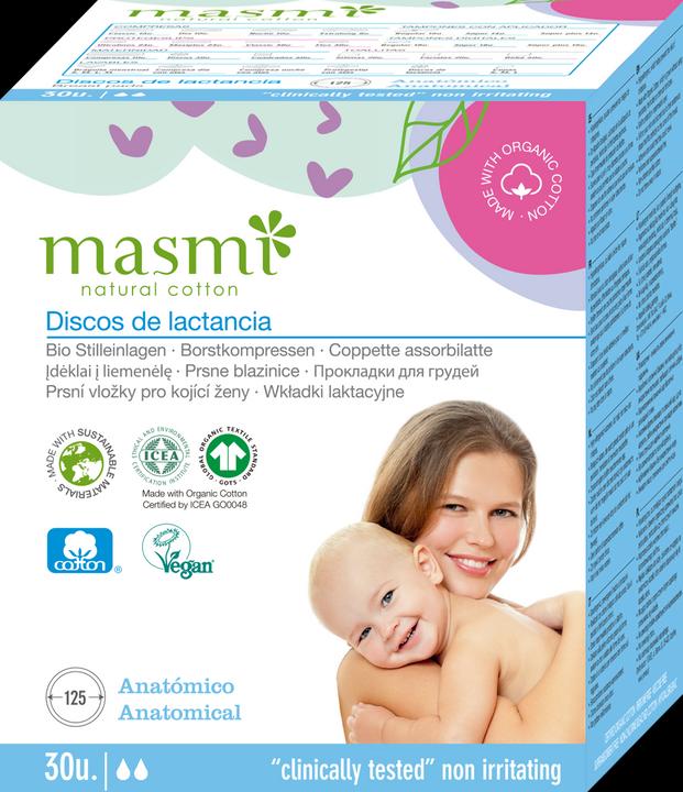 Produktbild Masmi Bio Stilleinlagen (30 x)