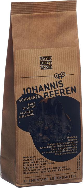 Immagine prodotto NaturKraftWerke Ribes nero essiccato organico/organico (150 g)
