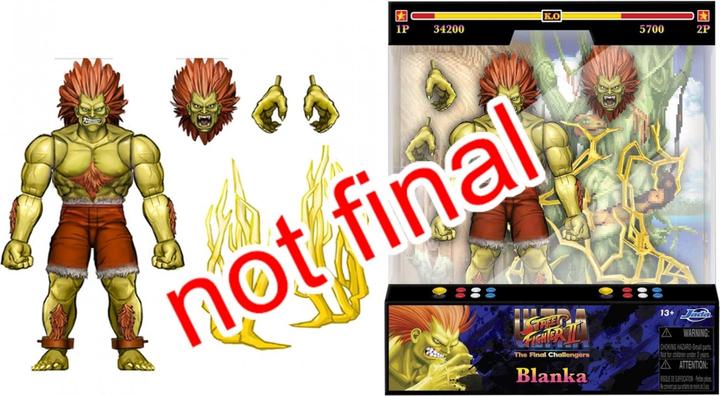 Produktbild Jada Street Fighter II Blanka 7,5" Figure
