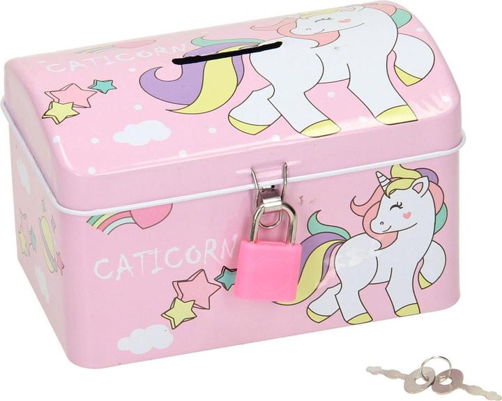 Produktbild Spardose mit Einhornschloss