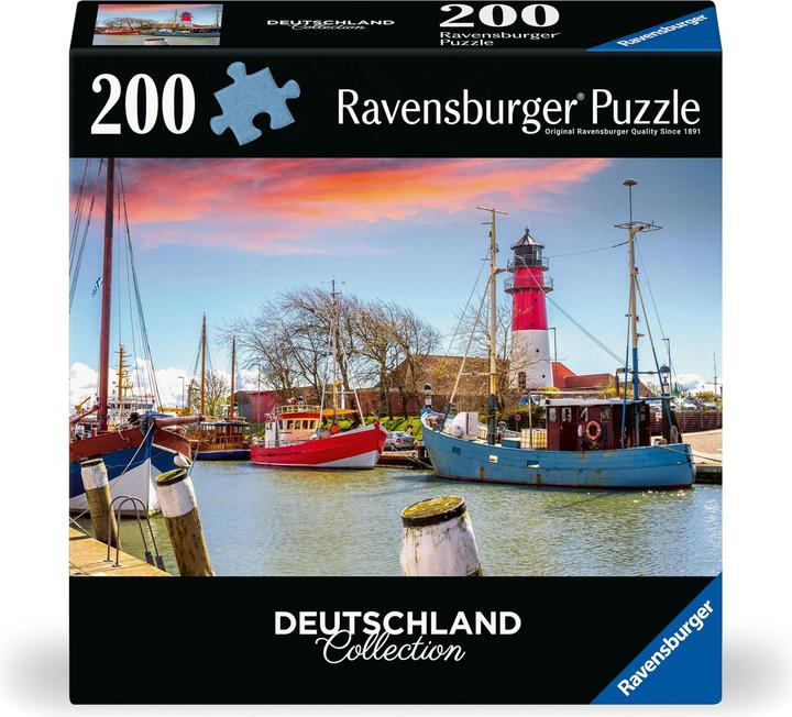 Actual product image Ravensburger Der Hafen von Büsum (200 pieces)