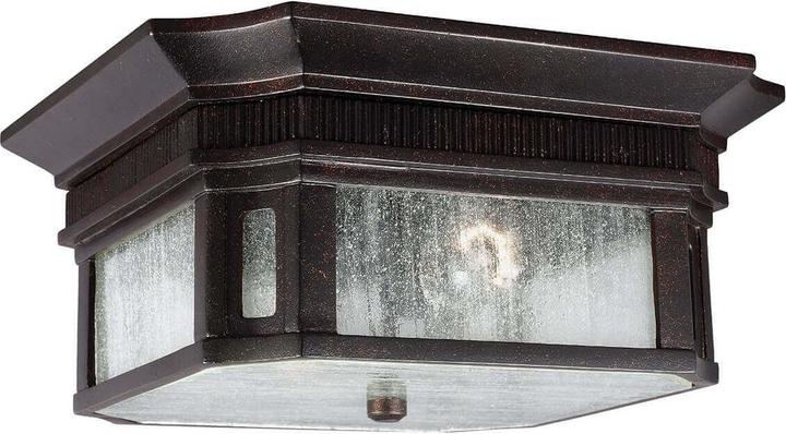 Produktbild Elstead Lighting Federal Aussen-Deckenleuchte E27 2-fach Vergoldete Bronze IP44 Anti-Meerwasser (E27, IP44)