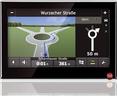 Actual product image Falk S450, TMC, Europe maps