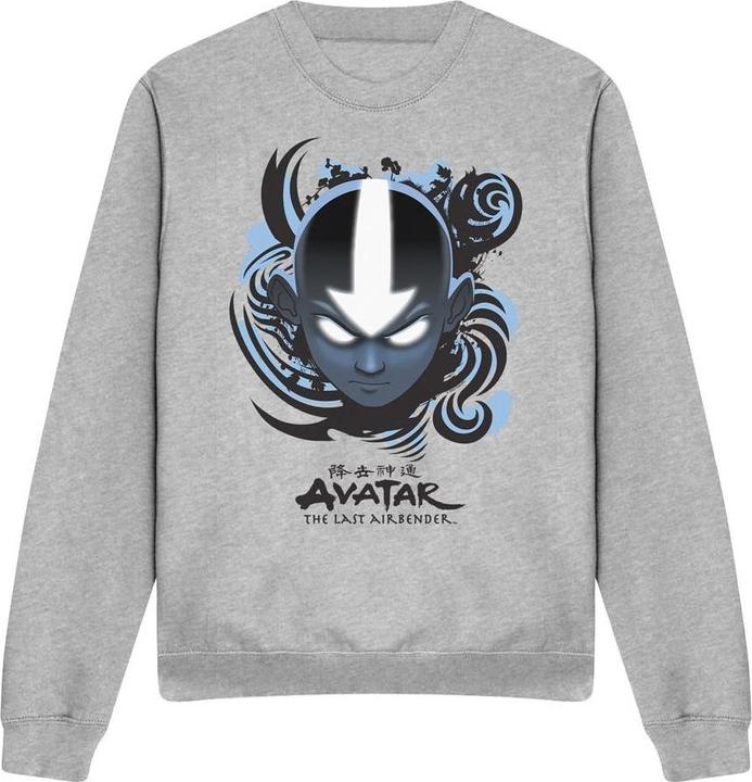 Avatar: The Last Airbender Blue and Black Sweatshirt