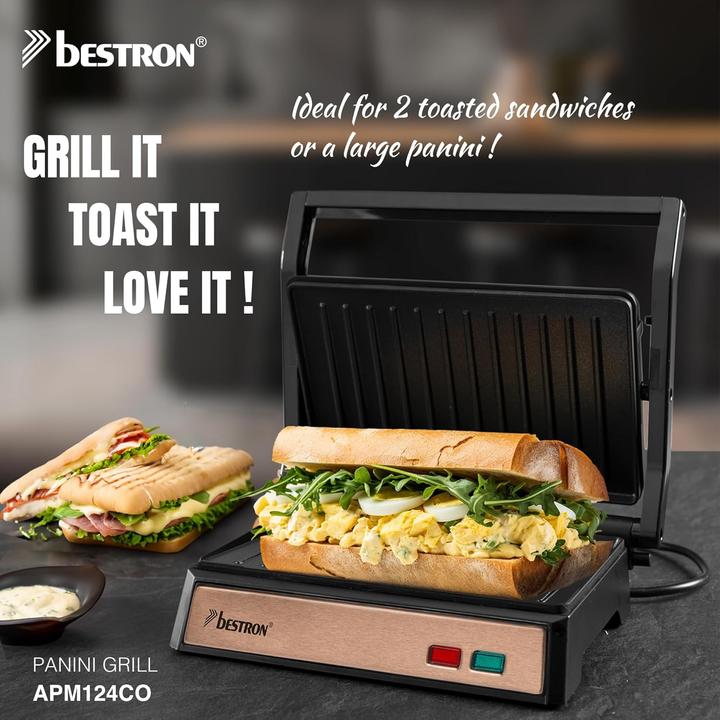 Produktbild Bestron Elektrischer Kontaktgrill mit Antihaftbeschichtung