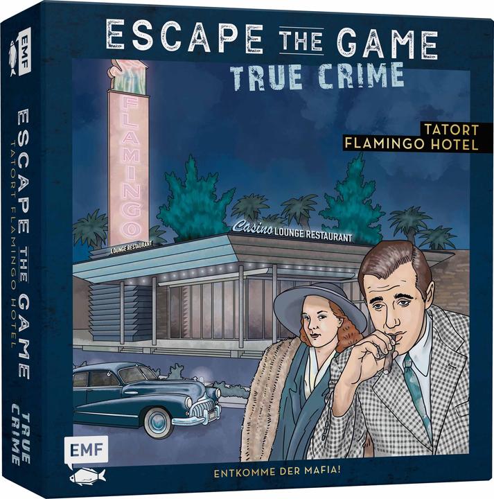 Image du produit Escape the Game : True Crime - Scène de crime Flamingo Hotel : Échappez à la mafia! (cas 1) (Allemand)