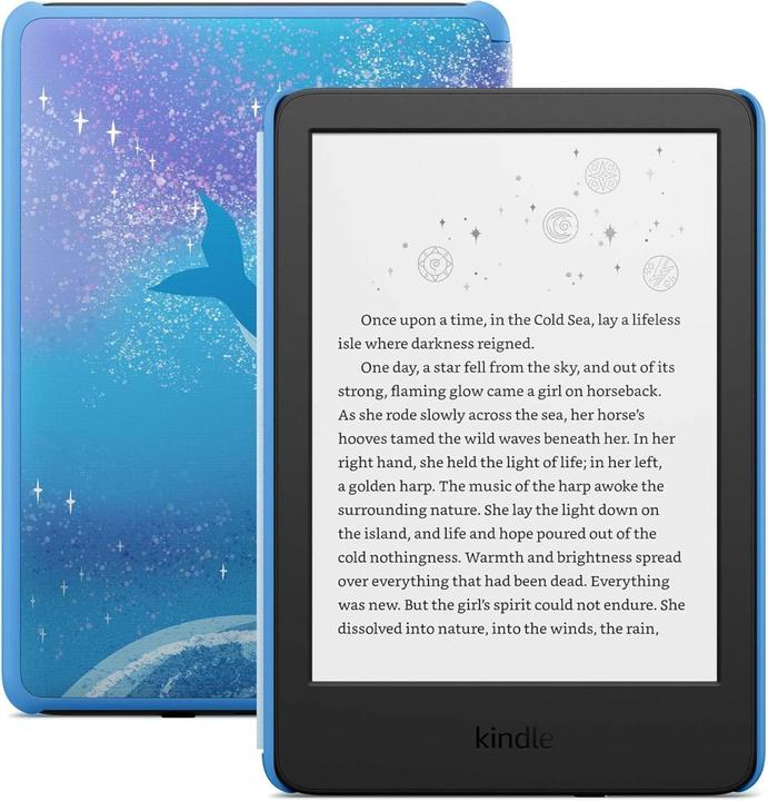 Actual product image Amazon Kindle Kids Edition (6", 16 GB, Blue)