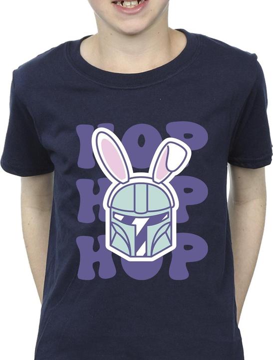 Immagine prodotto Star Wars The Mandalorian Hop Into Easter Maglietta Ragazzi (140, 146)