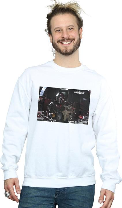 Immagine prodotto Star Wars The Mandalorian Mando And Co-Pilot Felpa Uomo (XL)