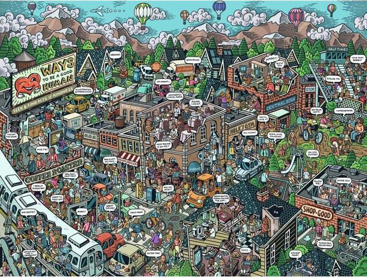 Produktbild Ravensburger 750 Stk. - Die Stadt (750 Teile)