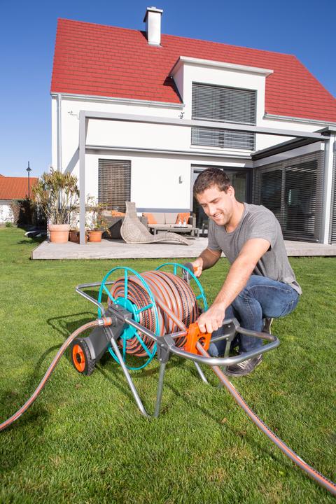 Image du produit Gardena Chariot pour tuyaux métalliques 100