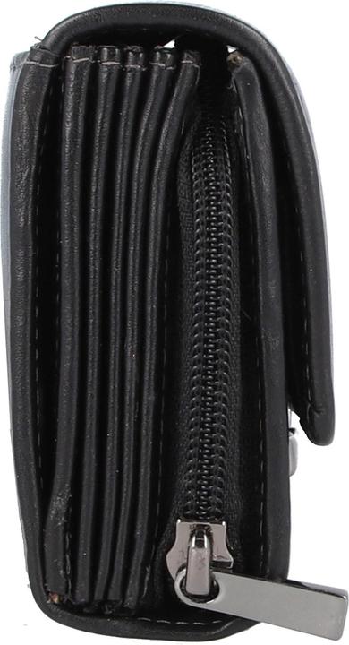 Actual product image Greenland Nature Black Nappa waiter's wallet RFID leather wallet 18 cm