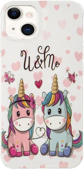 Image du produit Ueli Express iPhone 15 Étui de protection en caoutchouc lumineux you and me (Apple iPhone 15)