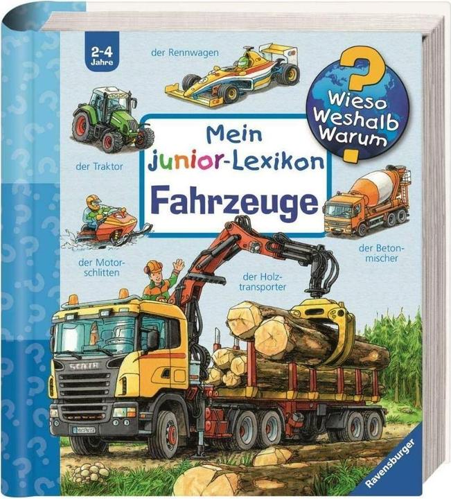 Produktbild Ravensburger Mein junior-Lexikon: Fahrzeuge (Deutsch, Peter Nieländer, 2016)