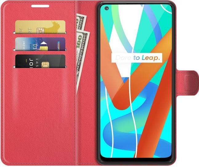 Immagine prodotto MU Classic Serie di copertine per libri in pelle Litchi (Realme 8 5G)