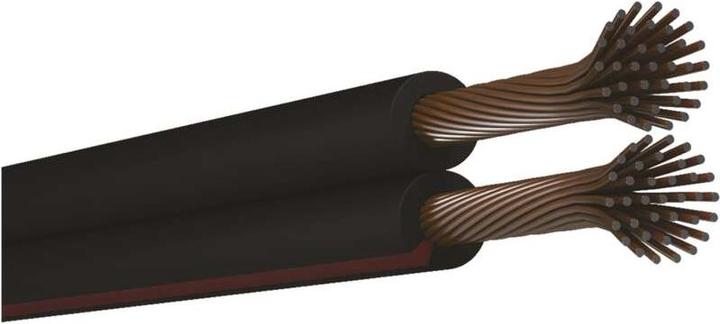 Produktbild Emos Twisted-Pair-Kabel ECO 2x0,75mm, schwarz-rot, 100m (100 m, 0.75 mm²)