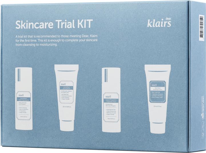 Actual product image Dear Klairs Skincare trial kit (Body care set)