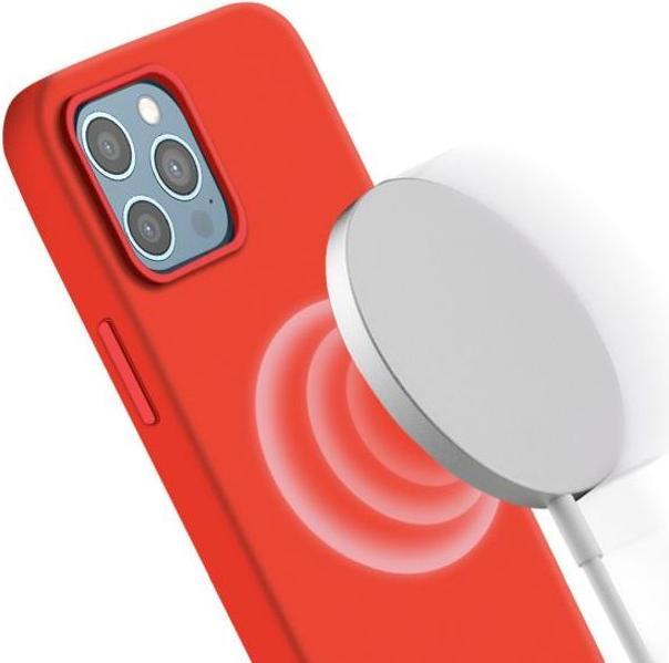 Actual product image MU Classic Silicone Case MagSafe Series (Apple iPhone 12 Pro Max)