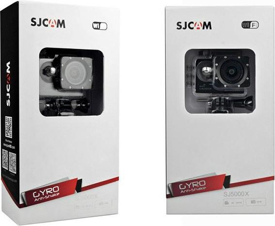Actual product image Sjcam SJ5000X action sports camera 4K Ultra HD CMOS 12 MP Wi-Fi 68 g (60p, Wi-Fi)