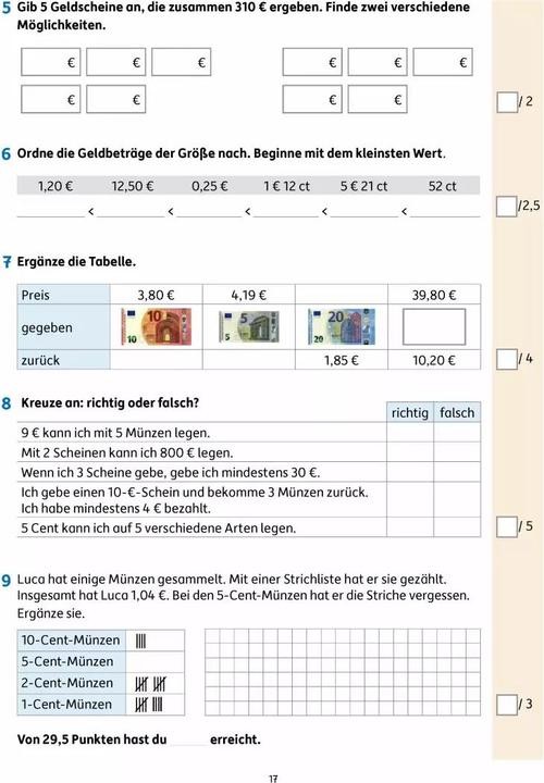 Immagine prodotto Tests in Mathe - Lernzielkontrollen 3. Klasse (Tedesco, Agnes Spiecker, Picchio Gisela, 2016)