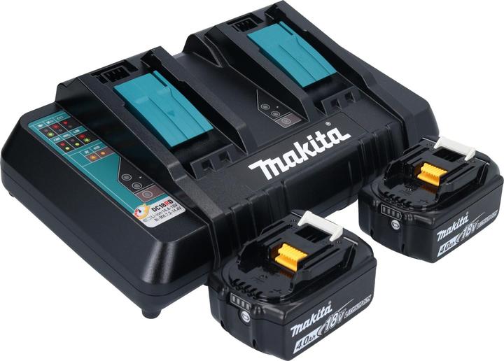 Produktbild Makita DKT 360 PM2 Akku Wasserkocher 36 V ( 2x 18 V ) 0,8 L + 2x Akku 4,0 Ah + Doppelladegerät (0.80 l)