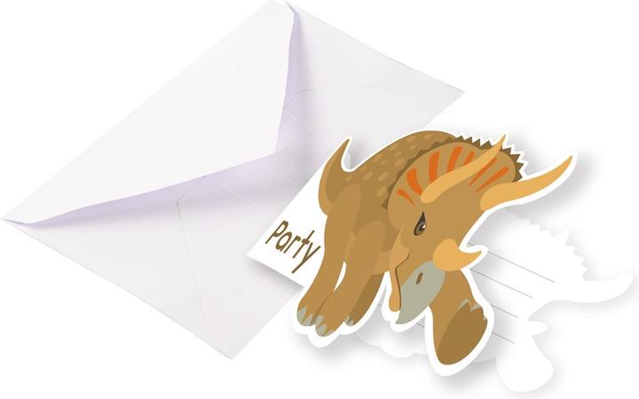Immagine prodotto Riethmüller 8 inviti Happy Dinosaur