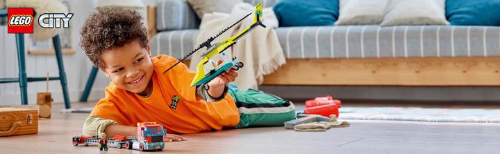 Produktbild LEGO Hubschrauber Transporter (60343, LEGO City)