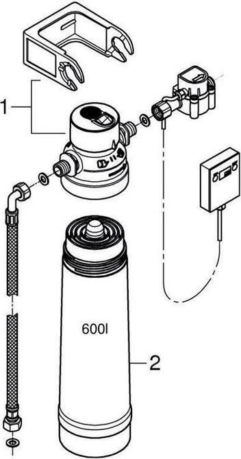 Produktbild Grohe Red Filter mit Filterkopf