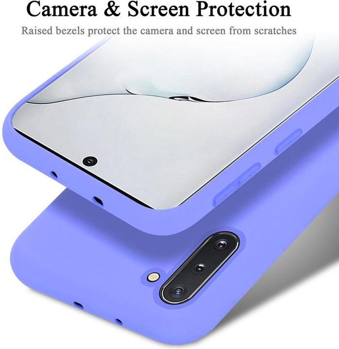 Immagine prodotto Cadorabo Copertura della cassa del silicone liquido TPU (Samsung Galaxy Note 10)