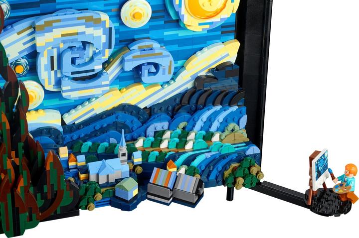 Produktbild LEGO Vincent van Gogh – Sternennacht (21333, LEGO Seltene Sets, LEGO Icons)