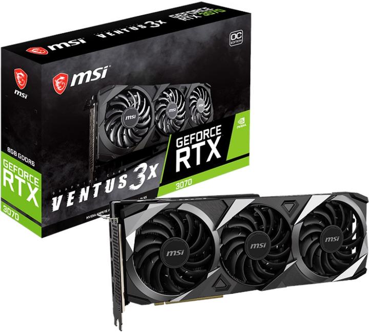 Produktbild MSI GeForce RTX 3070 Ventus 3X OC LHR (8 GB)