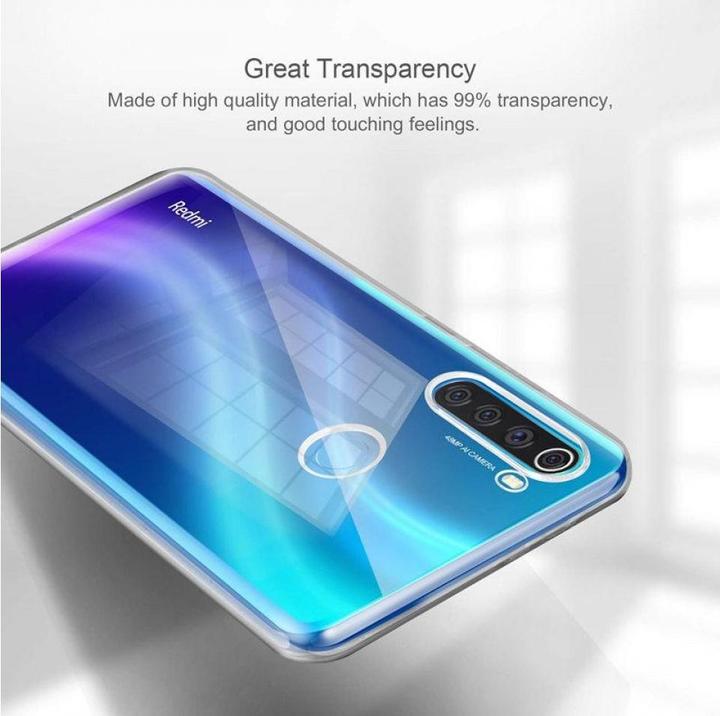 Produktbild Screenguard Xiaomi Redmi Note 8T Flexible TPU Clear Case (Xiaomi Redmi Note 8T)
