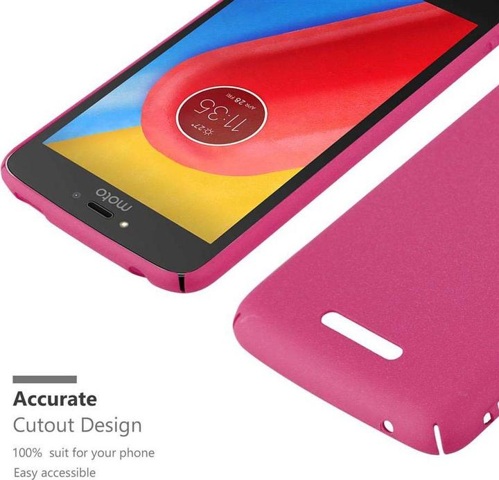 Image du produit Cadorabo Couverture rigide Frosty Cover (Motorola Moto C Plus)