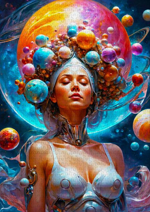Image du produit Enjoy Puzzle Casse-tête 1000 pièces - Déesse cosmique (1000 pièces)