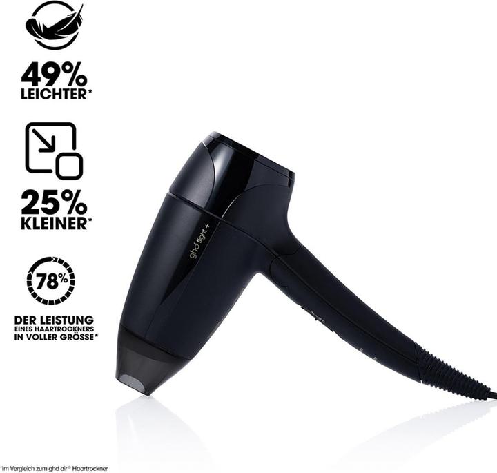 Actual product image ghd flight+® gift set - travel hair dryer