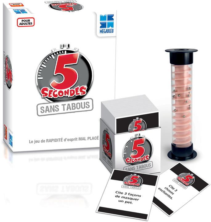 Image du produit Megableu 5 Secondes Sans Tabous (Fr) (Français)